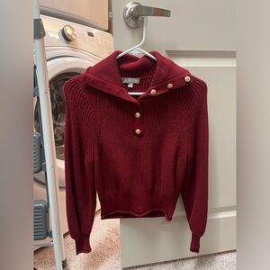 J. Crew Women's Red Sweater